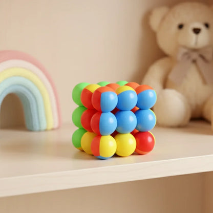 Speed Ball Cube Toy Colorful Puzzle Cube - Zidbik