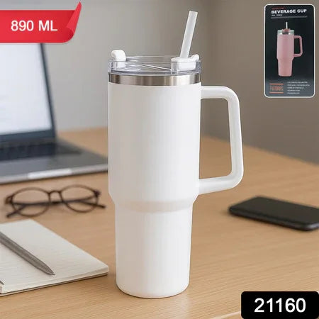 Premium Stainless Steel Vacuum Insulated Travel Mug (890ml 1 Pc) - Zidbik