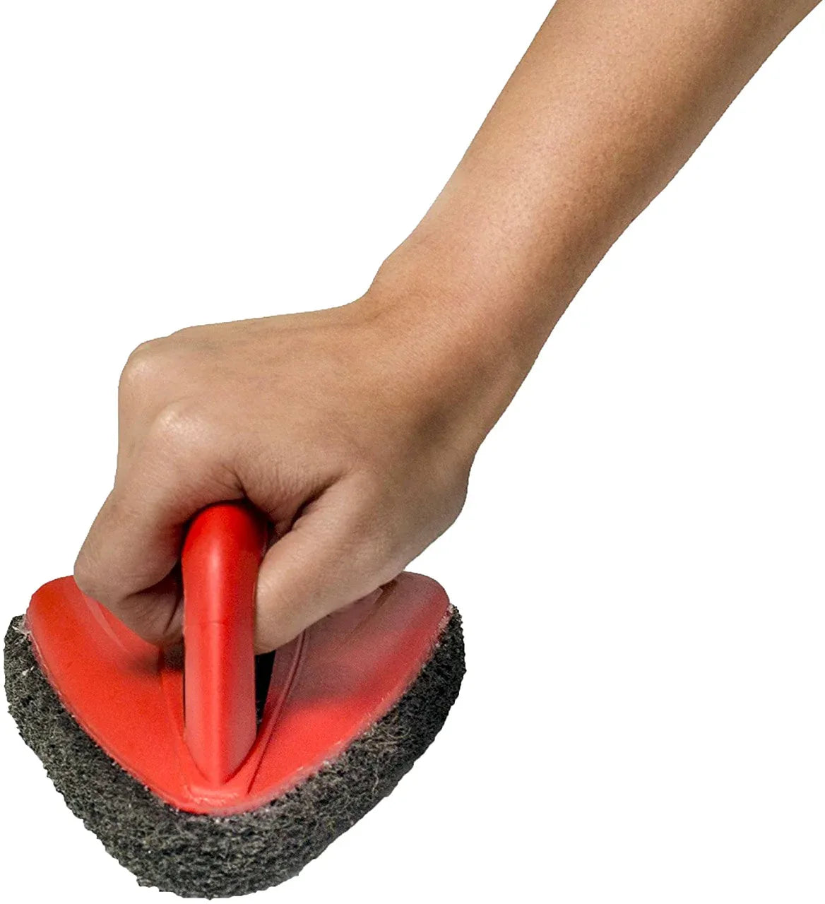 1403 Bathroom Brush With Abrasive Scrubber For Superior Tile Cleaning - Zidbik
