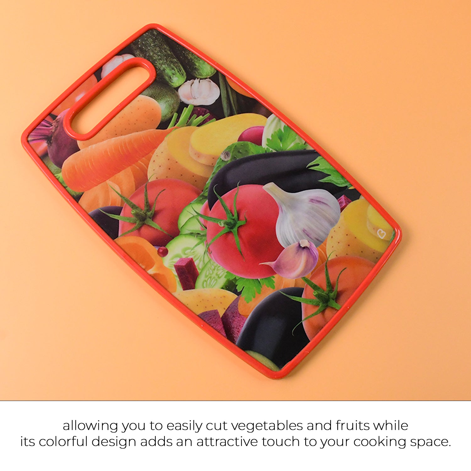 Premium Multipurpose Vegetable And Fruit Cutting Board (1 Pc) - Zidbik