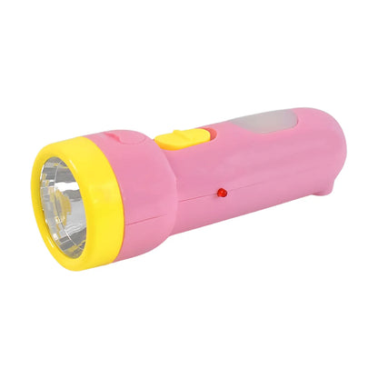 2-in-1 Rechargeable Small Handy Led Torchlight For Home Outdoor Tracking (1 Pc) - Zidbik