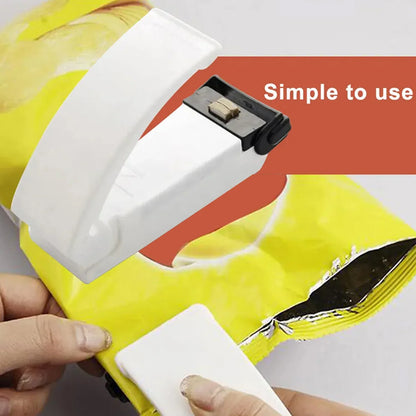 7675a Multifunctional Household Mini Portable Super Sealer Handy Plastic Bag Sealer Sealing Machine - Zidbik