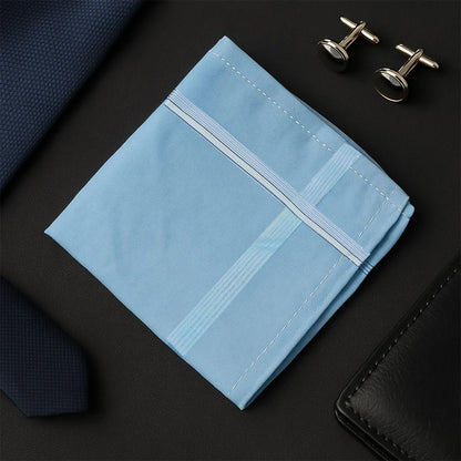Premium Quality Soft Cotton Mens Handkerchief (40x40 Cm 1 Pc) - Zidbik