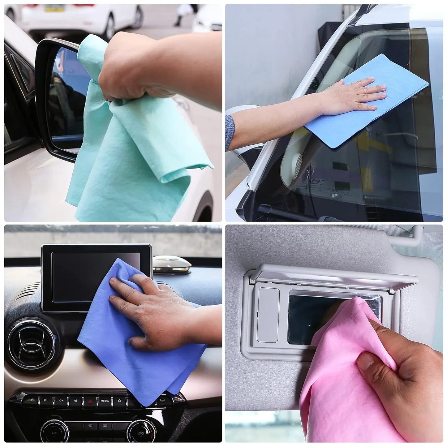 1266 All Purpose Sports Bath Makeup Cleaning Magic Towel - Zidbik