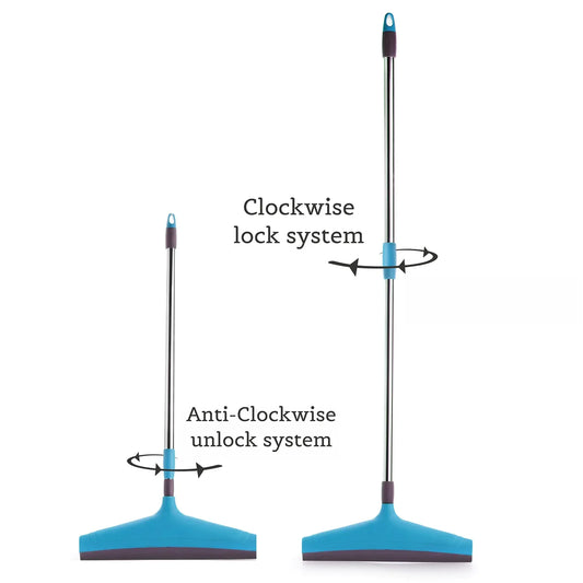 8709a Adjustable Bathroomfloor Stainless Steel Rod Wiper - Zidbik