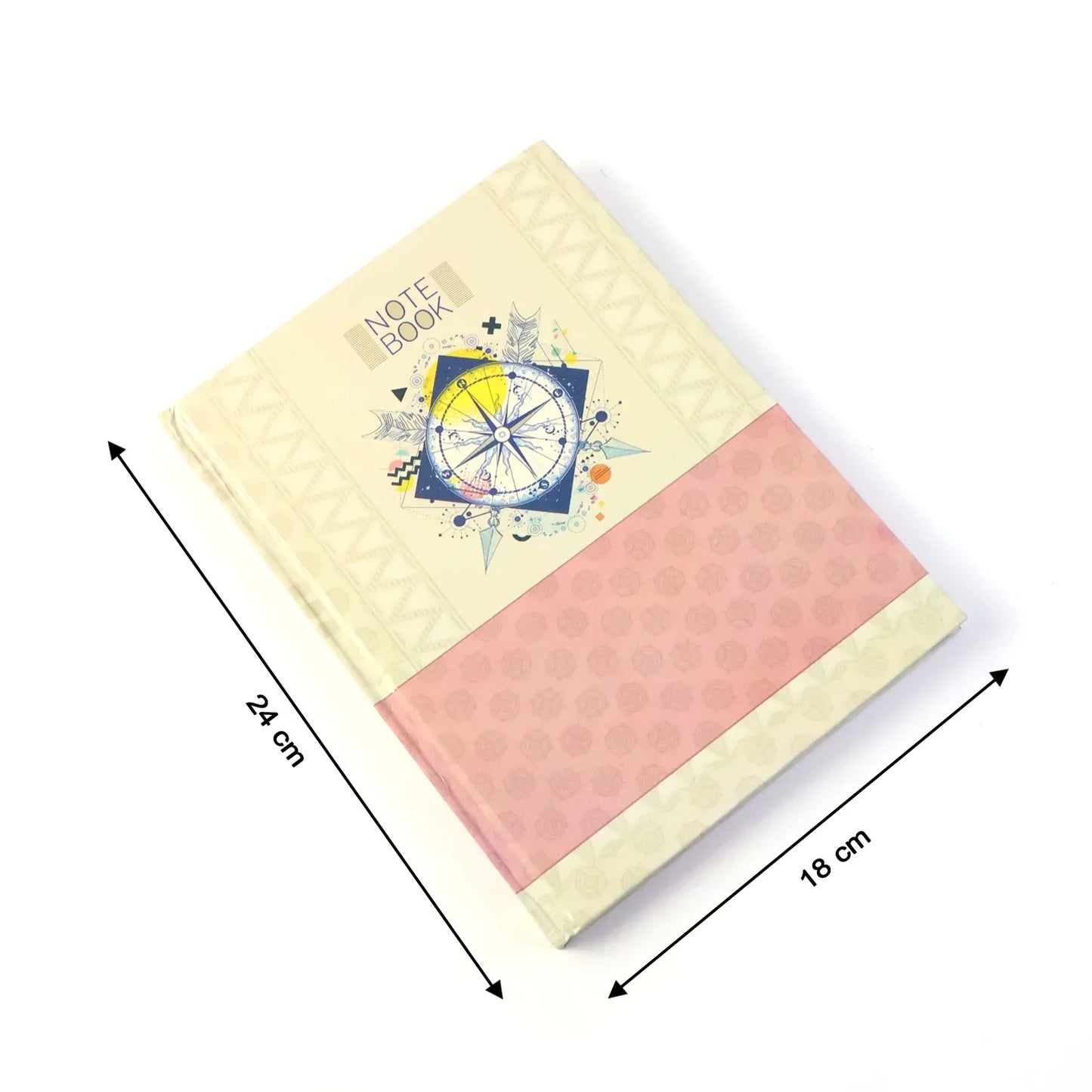Hardbound Diary Notebook (1 Pc 100 Pages 240x180mm) - Zidbik