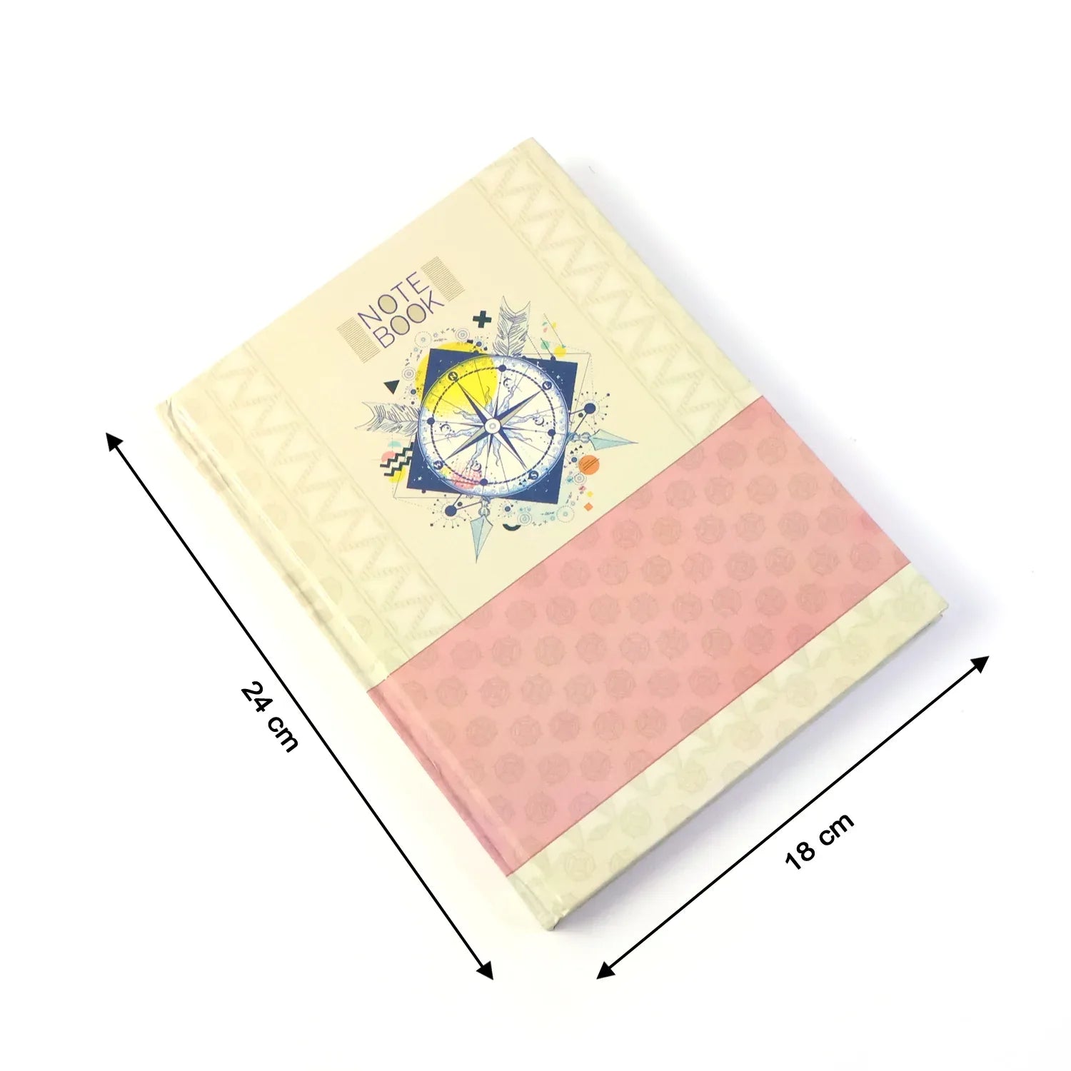 Hardbound Diary Notebook (1 Pc 100 Pages 240x180mm) - Zidbik
