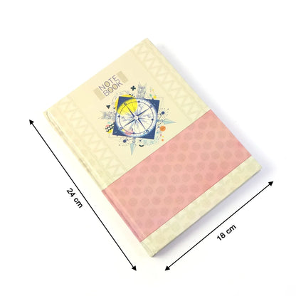 Hardbound Diary Notebook (1 Pc 100 Pages 240x180mm) - Zidbik