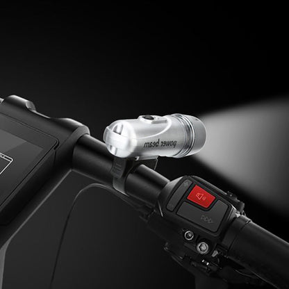 Power Beam Led Bicycle Headlight - (1 Pc) - Zidbik