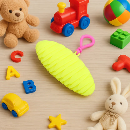 Flexible Plastic Worm Fidget Toy (1 Pc) - Zidbik
