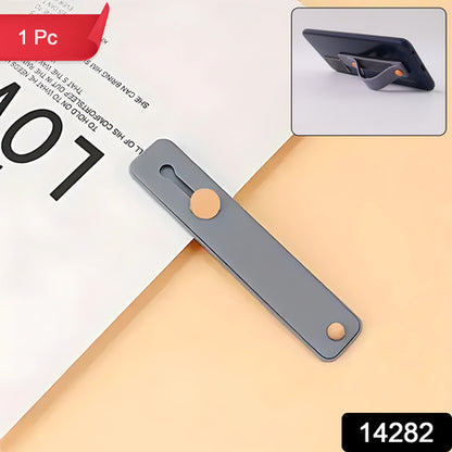 Dark Grey Phone Loop Finger Holder Phone Grip Straps Silicone Phone Finger Strap (1 Pc) - Zidbik