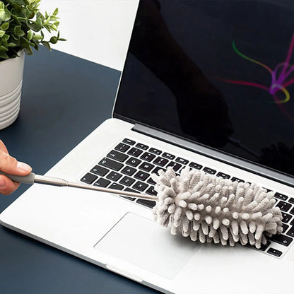 6017 Multipurpose Microfiber Fan Cleaning Duster For Quick And Easy Cleaning - Zidbik