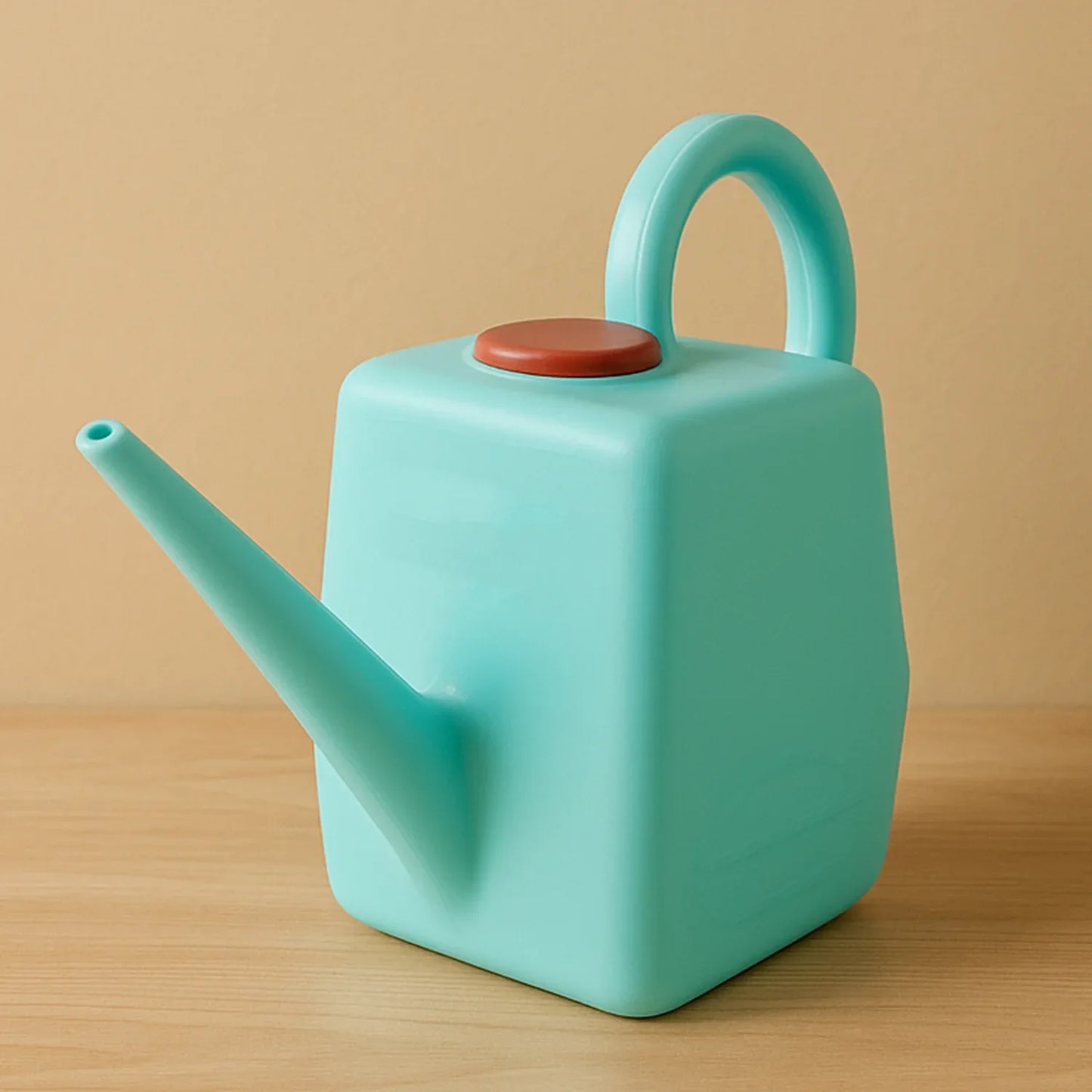 2 Litre Heavy-duty Plastic Gardening Watering Can With Long Spout Ergonomic Handle - Zidbik