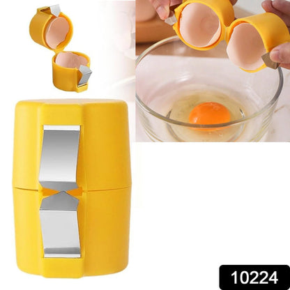 Egg Shell Opener Egg Cracker Tool For Raw Eggs Handheld (1 Pc) - Zidbik