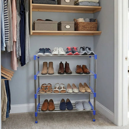 Multipurpose 4-layer Shoe Rack Organizer Set - Zidbik