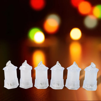 Set Of 24 Led Decorative Lantern Lights Candle - Zidbik
