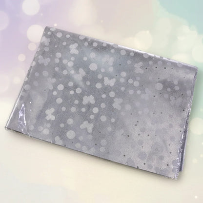Decorative Silver Gift Wrapping Paper Sheets (1 Packet Approx 20 Pcs) - Zidbik