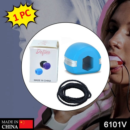 6101 V Cn Blue Jaw Exerciser Used To Gain Sharp And Chiselled Jawline Easily And Fast. - Zidbik