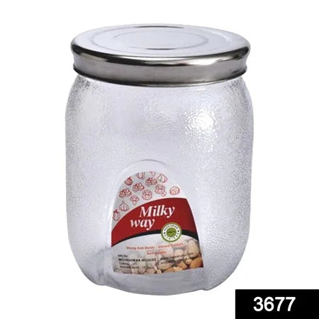 3677 Mason Jar With Airtight Lids (2000 Ml) - Zidbik