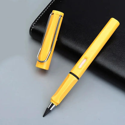 8868 2 In1 Everlasting Pencil Replaceable Head With Eraser Inkless Pencils Eternal Infinite Pencil Portable Everlasting Pencil Reusable Erasable Magic Pencils For Kids Painting Stationary Set (1 Pc) - Zidbik