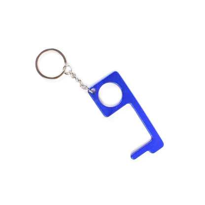 Metal Key Shape Keychain Door Opener Tool (1 Pc) - Zidbik