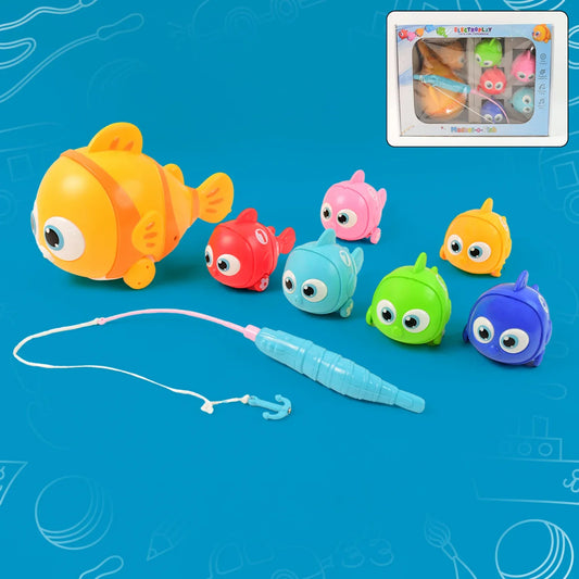 7-in-1 Magnetic Fishing Toy Set For Kids - Zidbik
