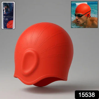 Professional Silicone Swimming Cap (1 Pc) - Zidbik