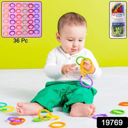 Baby Learning Links Educational Toy (36 Pc Set) - Zidbik
