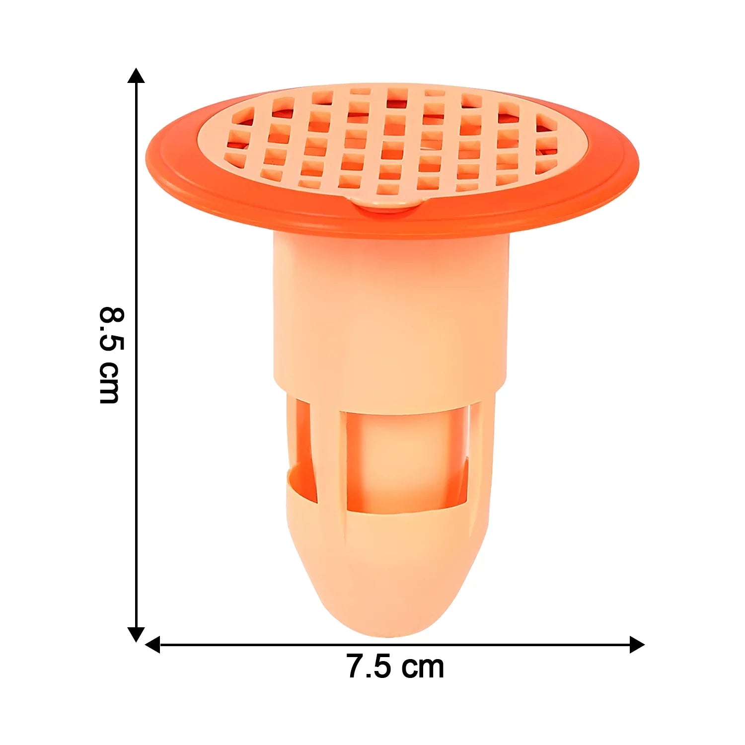 Bathroom Kitchen Plastic Drain Strainer (1 Pc) - Zidbik