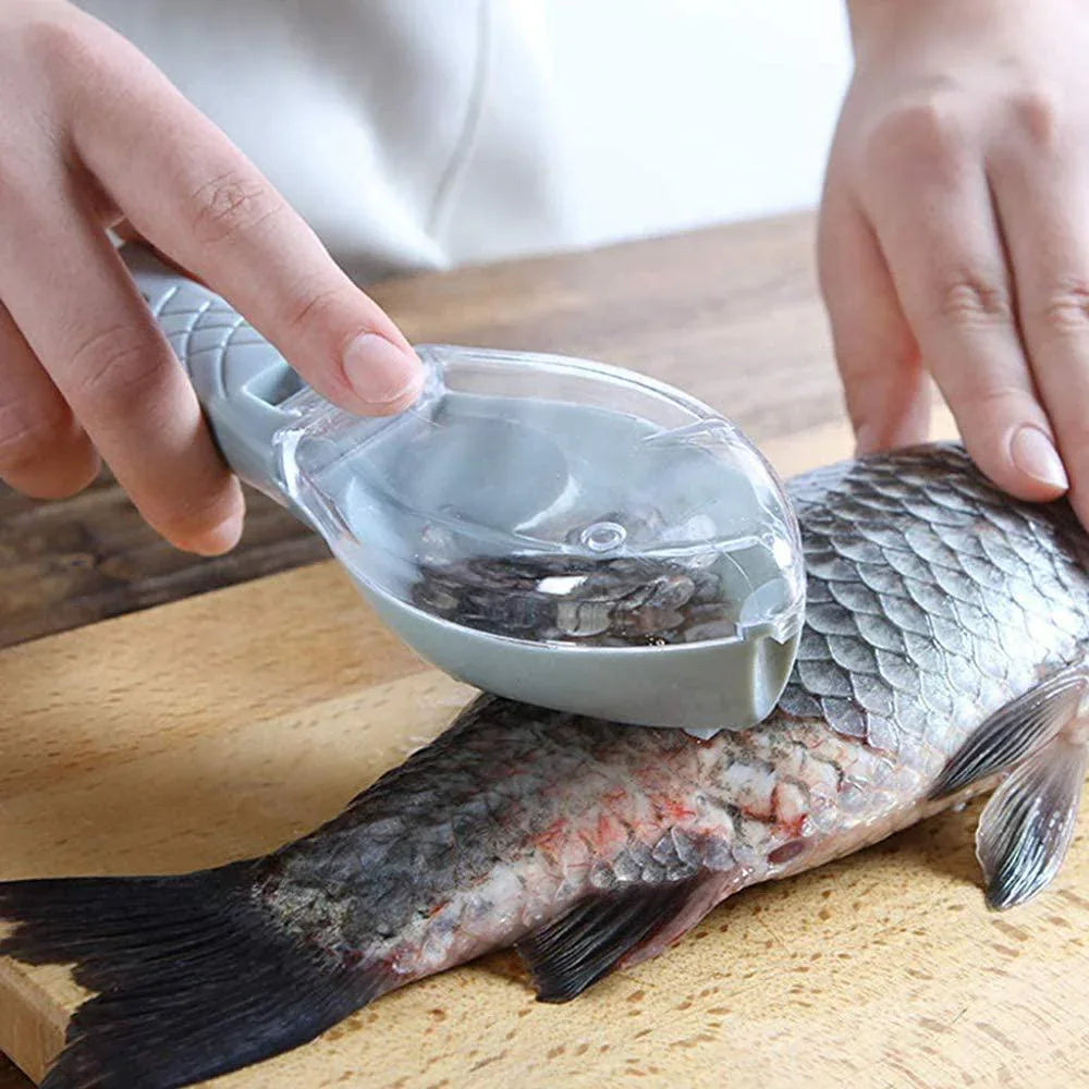 2371 Fish Scale Scraper Peeler Fish Tools Kitchen - Zidbik