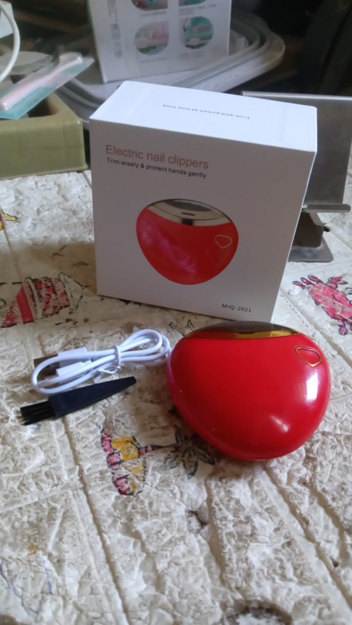 12584 Electric Manicure Automatic Nail Electric Nail Clippers Nail File Electric Nail Drill Electric Nail Cutter Cuticle Nail Grinder Safe Nail Clipper Baby Abs Pedicure Scissors - Zidbik