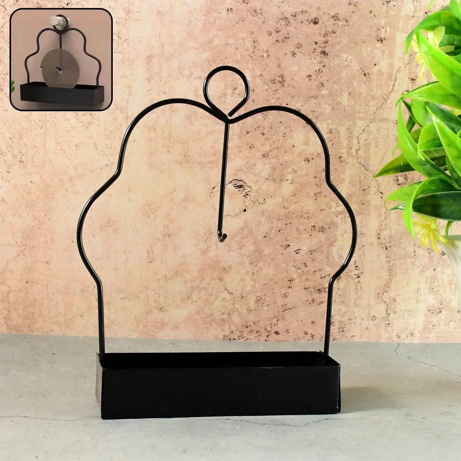 Mosquito Coil Holder Stand - (1 Pc) - Zidbik