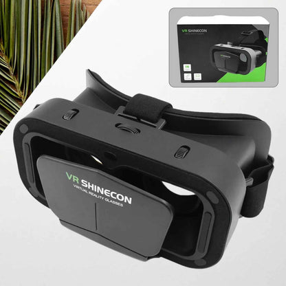 12837 3d Vr Headset Compatible With Iphone  Android Virtual Reality Vr Goggles For 3d Vr Movies Video Games (1 Pc) - Zidbik
