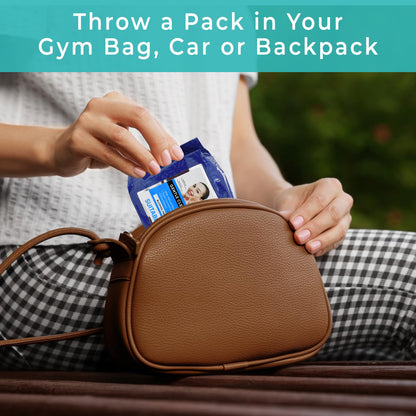 Refreshing Wet Wipes For Face  Facial Cleansing  Refreshing  Skin Hydration Soothing For Skin  Ph Balance  Alcohol Free  Nourishing With Fruit Extract  25 Wipes - Zidbik