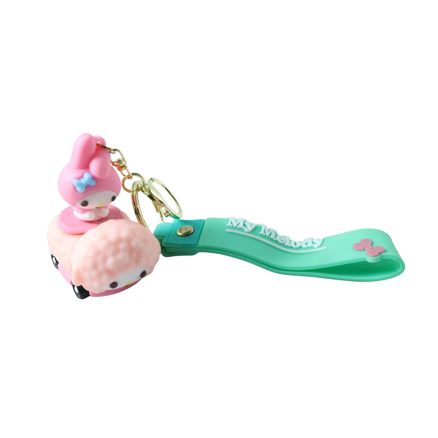 Cute Cartoon Character Silicone Keychain (1 Pc) - Zidbik