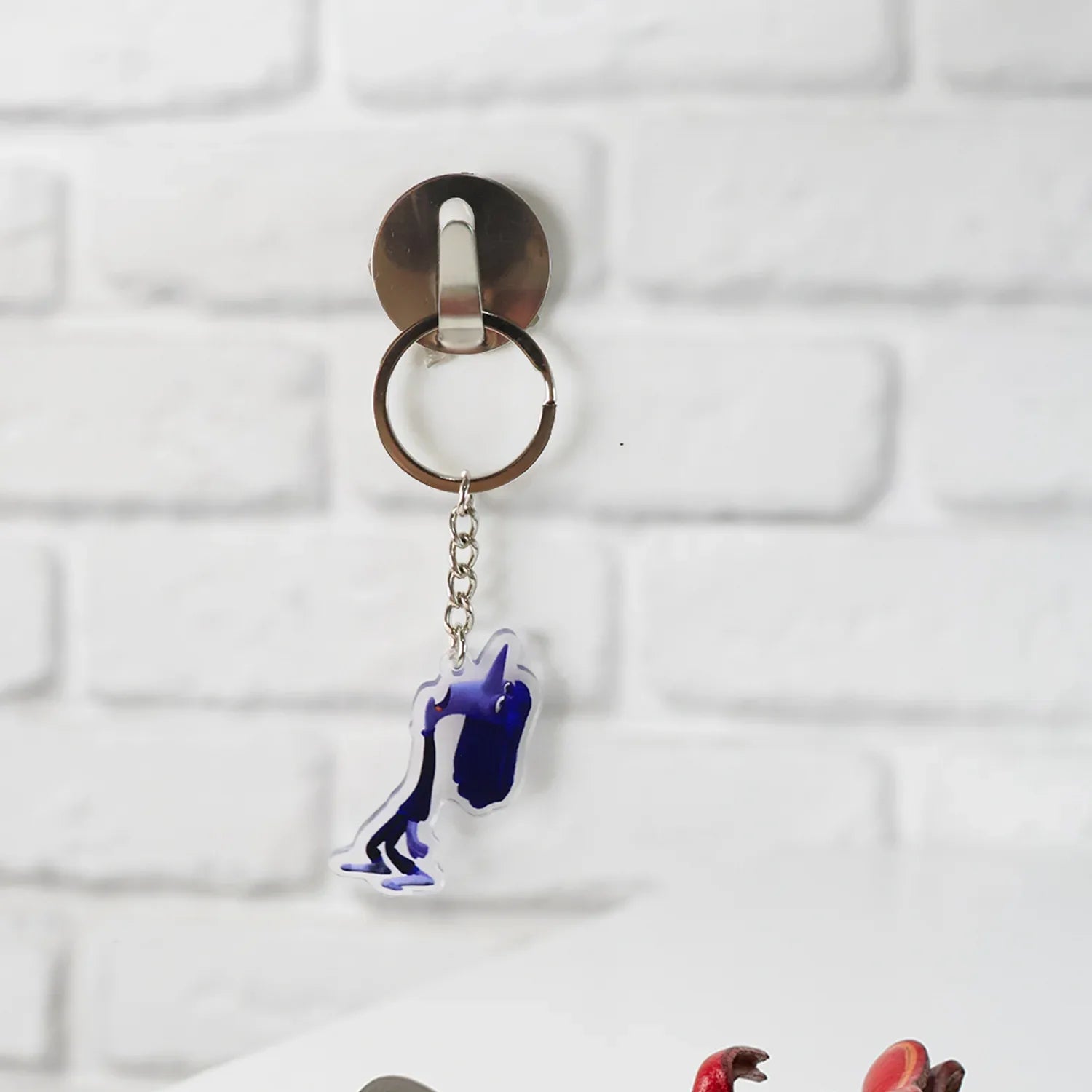 Cute Cartoon Character Acrylic Keychain (1 Pc) - Zidbik