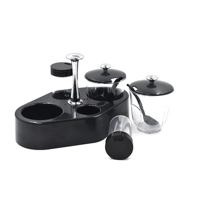 8122 Ganesh Rendy Condiment Set For Kitchen Transparent Jar For Easy To Access Spice 1 Piece Spice Set (Plastic) - Zidbik