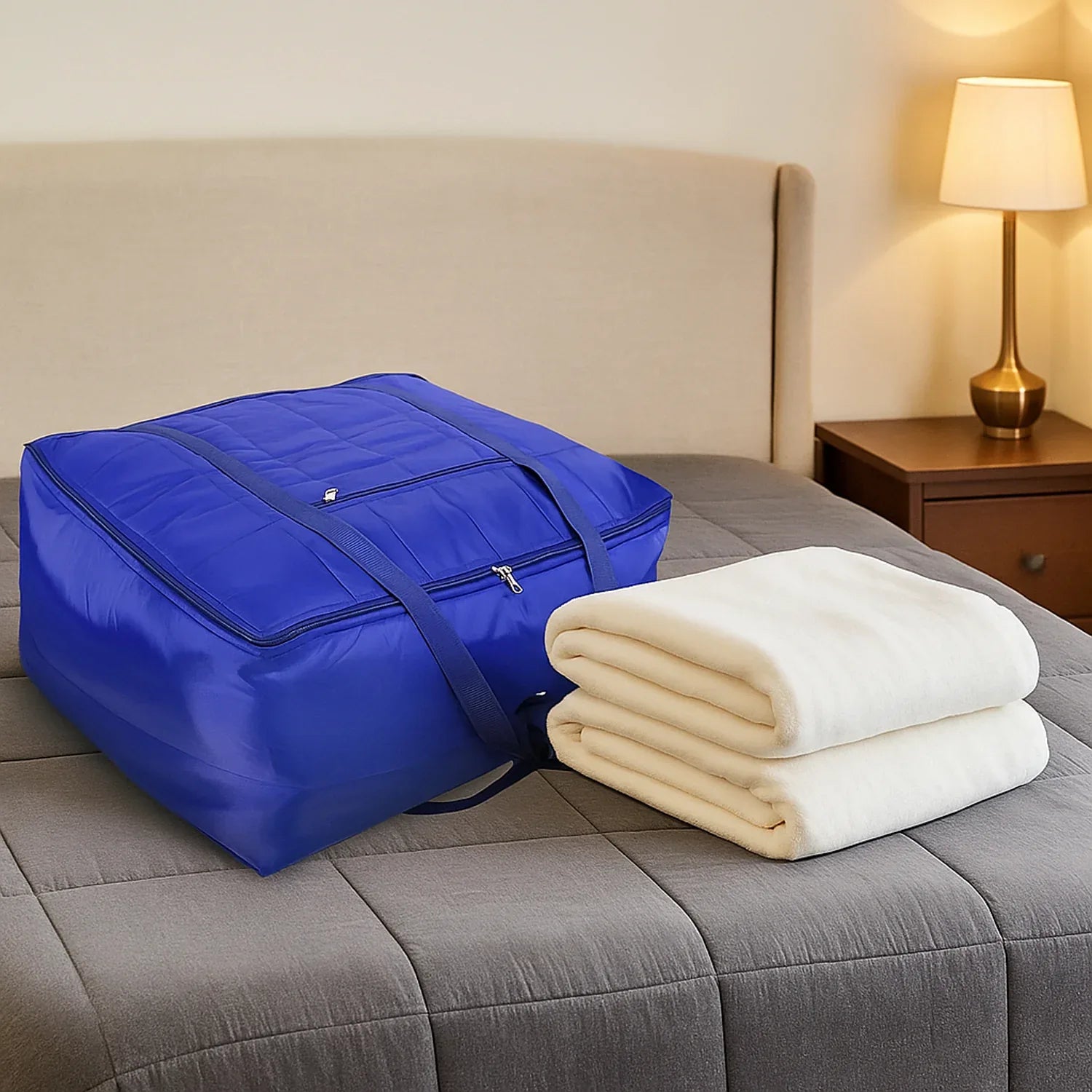 Blanket Storage Bag (1 Pc 60x47x33 Cm) - Zidbik
