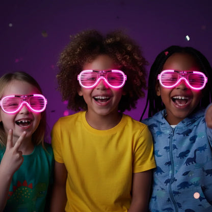 Led Light-up Party Glasses For Night Events (1 Pc) - Zidbik