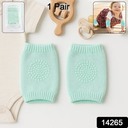 Mint Green Toddler Wool Knit Leg Warmer (Knee Guard) - Zidbik