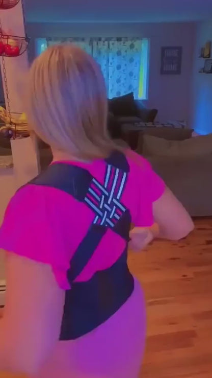 Posture Corrector Belt for Men & Women | Adjustable Back Support Brace for Shoulder & Spine Alignment