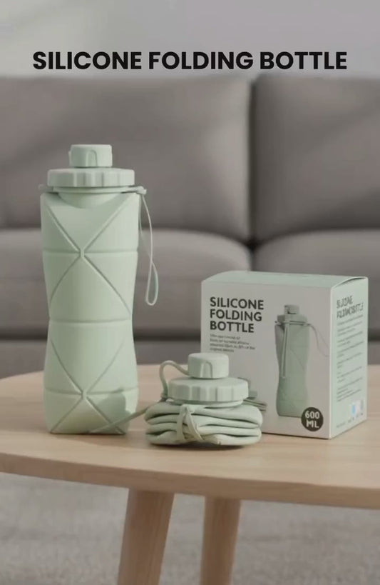 Folding Silicone Water Bottle