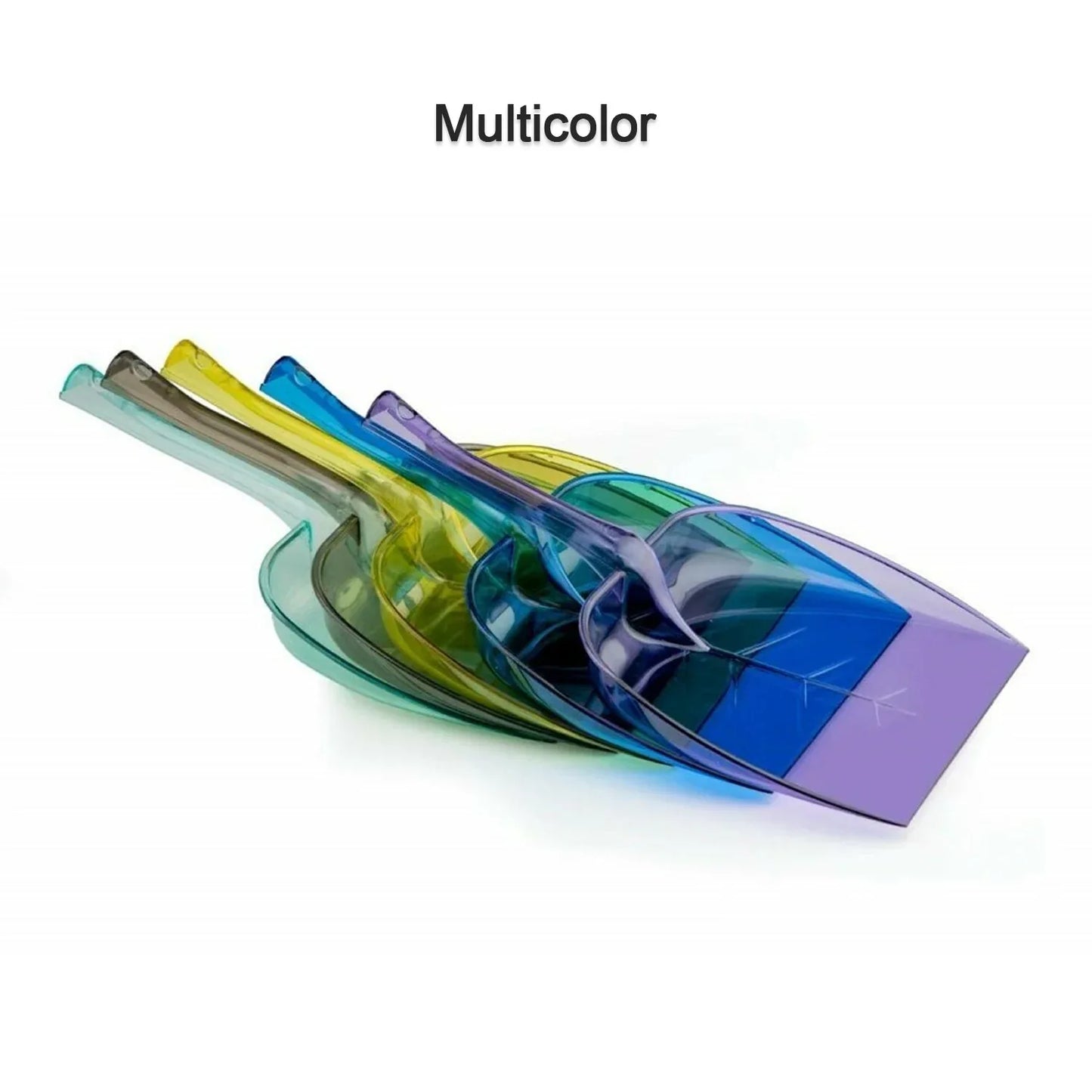 5912 Plastic Unbreakable Dustpan Big Size With Long Handle Dust Collector Pan For Home And Kitchen(Pack Of 1pc) - Zidbik