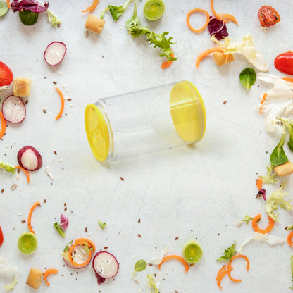 5789 Salt Bottle Salt Dispenser With Opener  Salt Shaker Pack Of 1 Seasoning Shaker High Quality Plastic Bottle For Home Cooking Picnic Camping Ration Salt Shakers (4 Pc Moq) - Zidbik