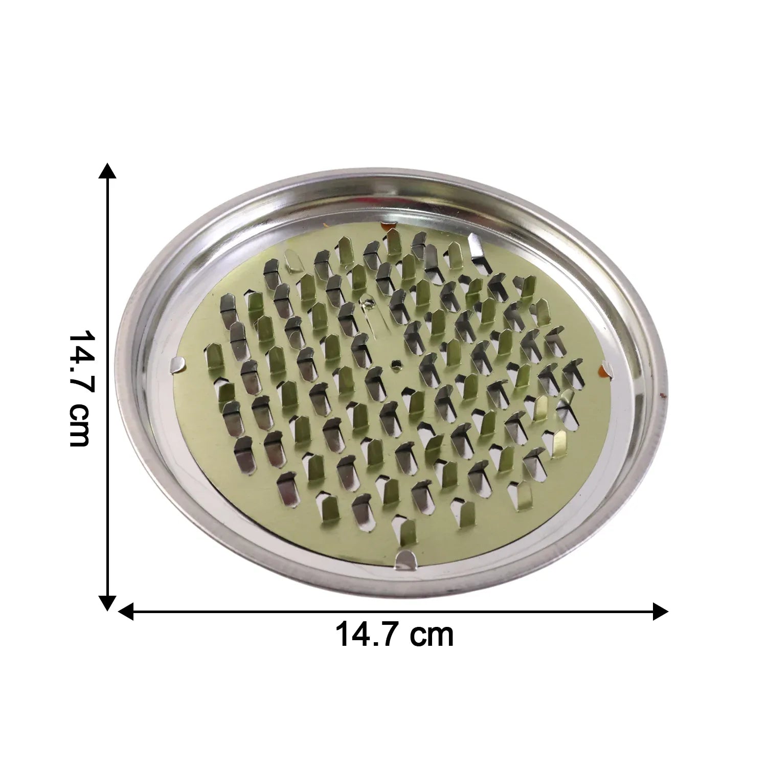 Round Metal Mosquito Coil Stand (1 Pc) - Zidbik