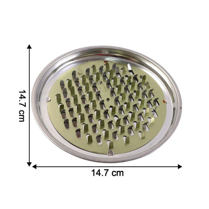 Round Metal Mosquito Coil Stand (1 Pc) - Zidbik