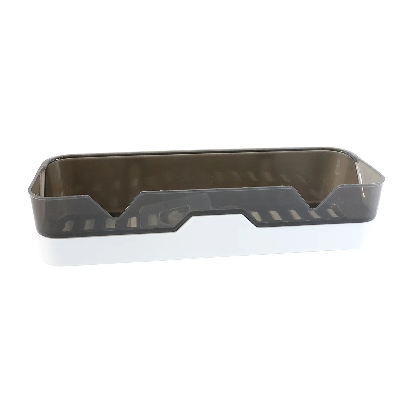 Wall Mounted Self Adhesive Plastic Storage Shelf (1 Pc) - Zidbik