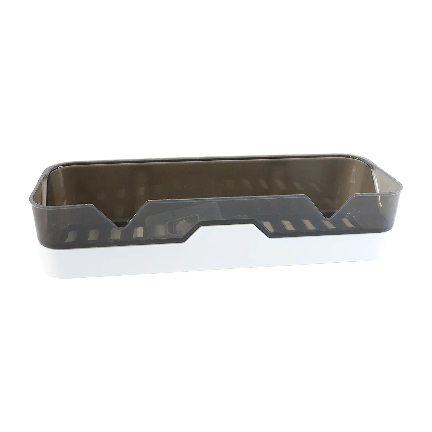 Wall Mounted Self Adhesive Plastic Storage Shelf (1 Pc) - Zidbik