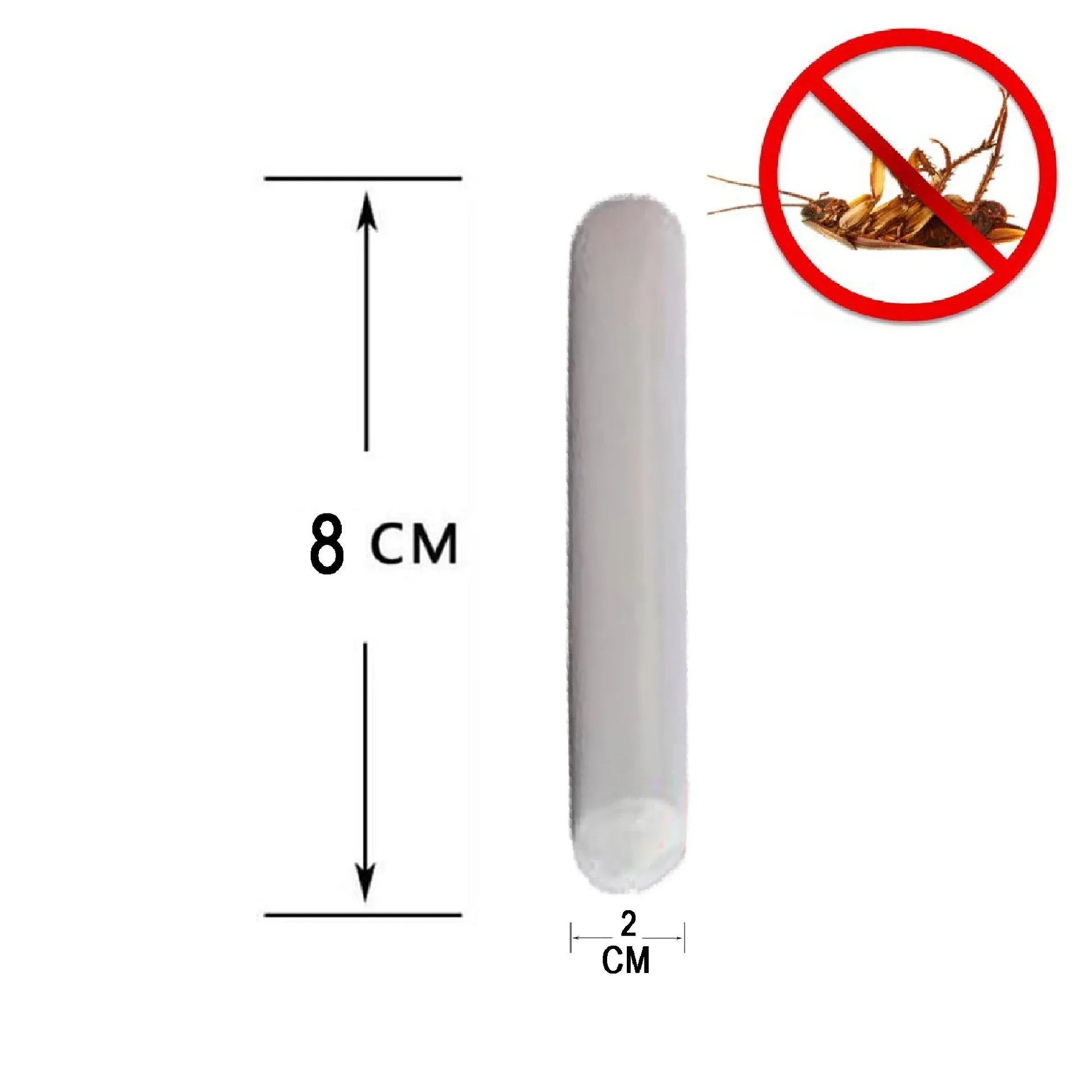 1315 Cockroaches Repellent Chalk Keep Cockroach Away (Pack Of 12) - Zidbik