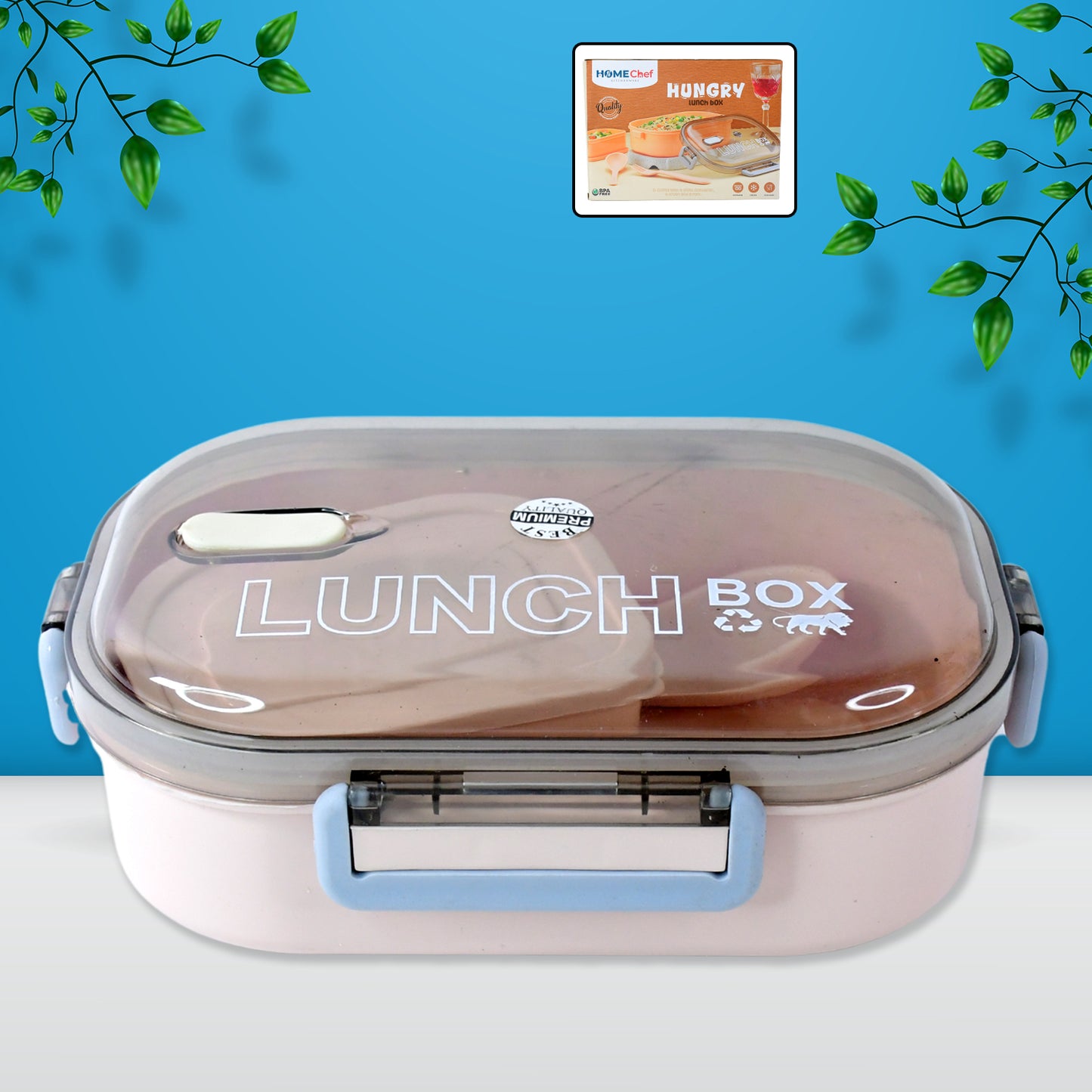Home Chef Premium Leak-proof Lunch Box - Zidbik